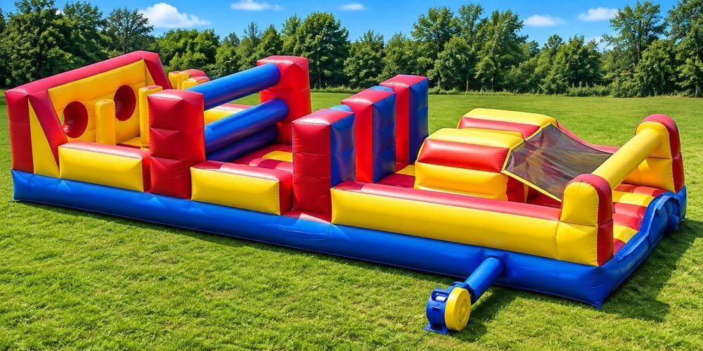 28 foot ultimate inflatable obstacle course